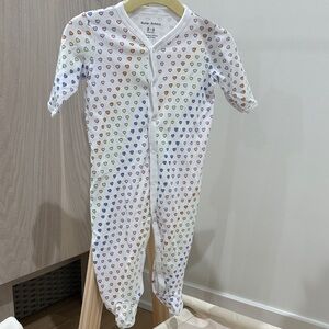 Roller Rabbit “Disco hearts” footie